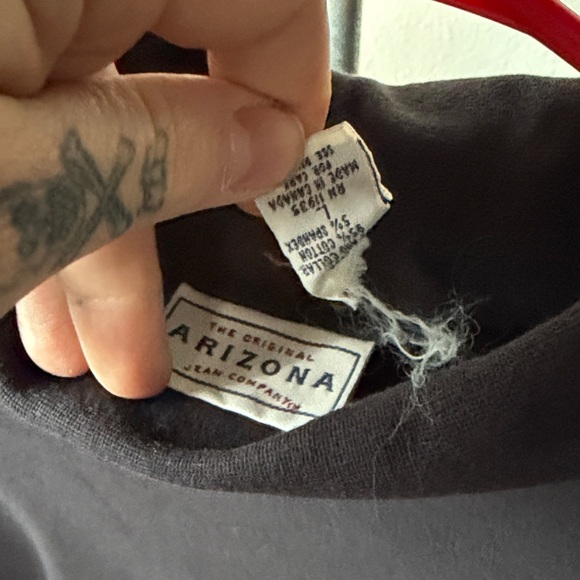 Vintage Arizona Turtleneck Shirt Size Large - Picture 2 of 3